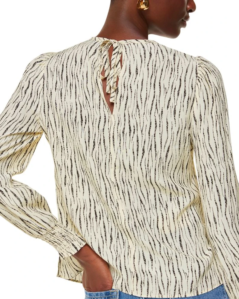 Shibori Stripe Blouse