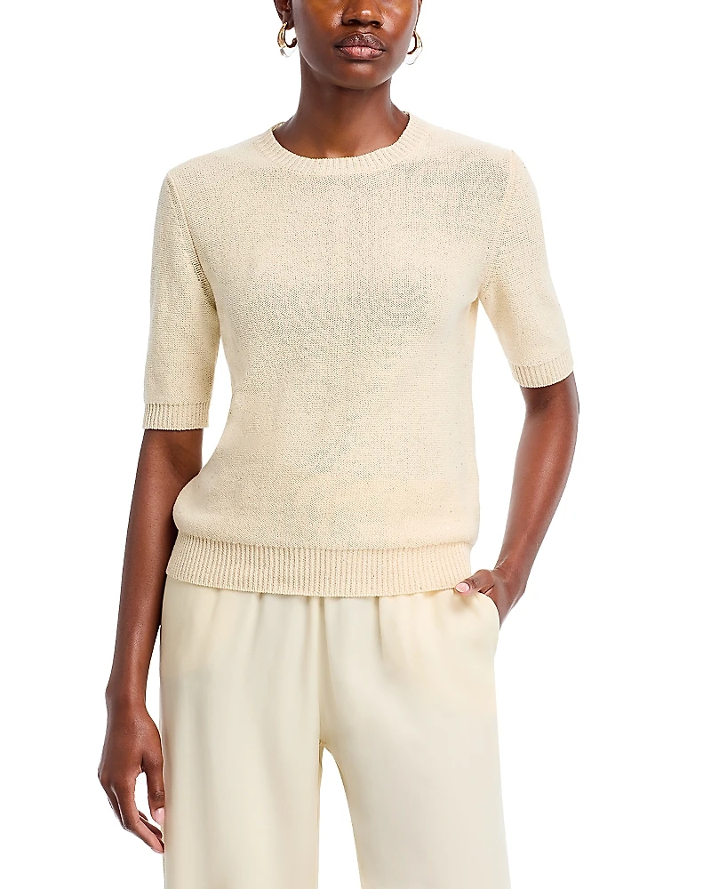 Fabiana Filippi Maglia Girocollo Manica Sweater