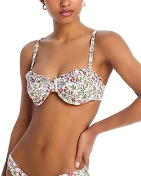 Ruffled Underwire Bikini Top - Exclusive