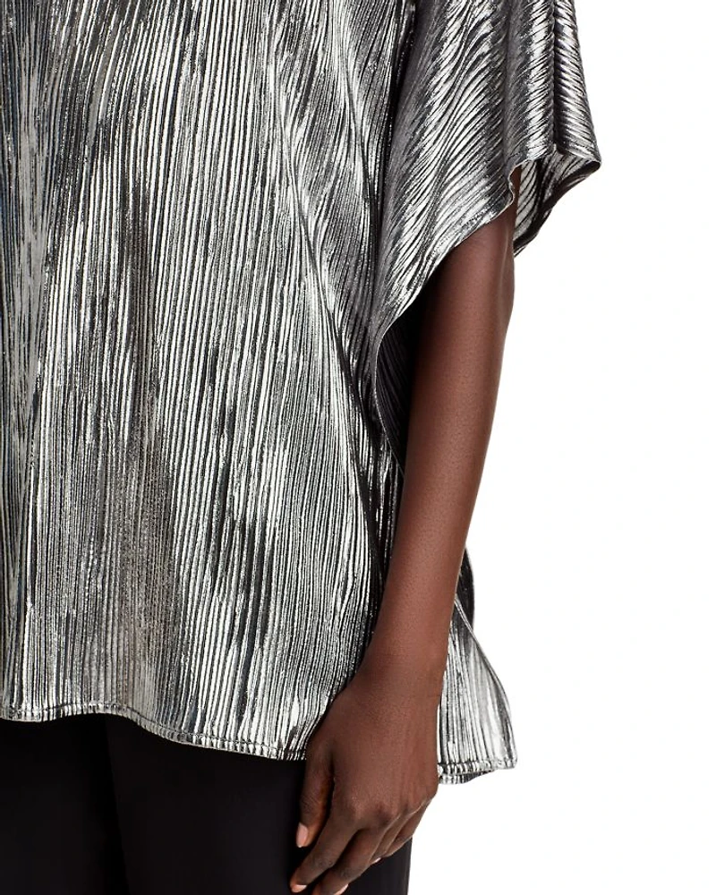 Plissé Caftan Top