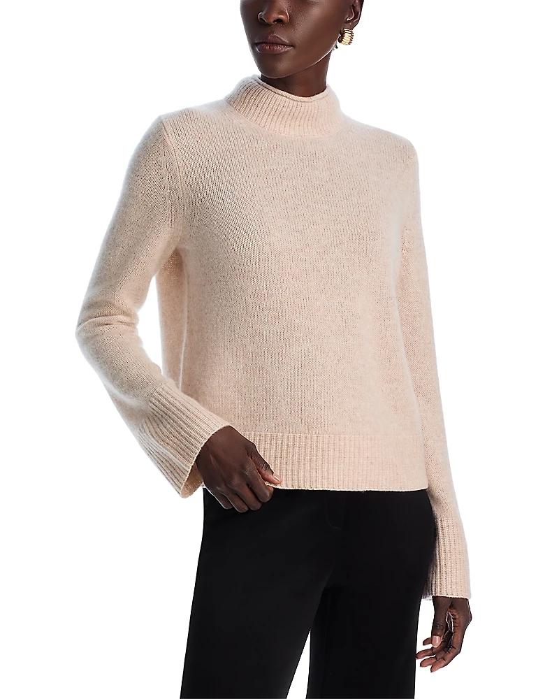 C by Bloomingdale's Cashmere Rollneck Top - Exclusive