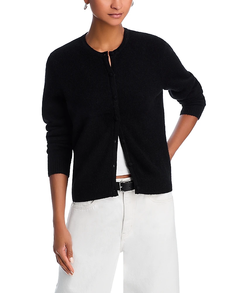 C by Bloomingdale's Cashmere Crewneck Cardigan Sweater - Exclusive