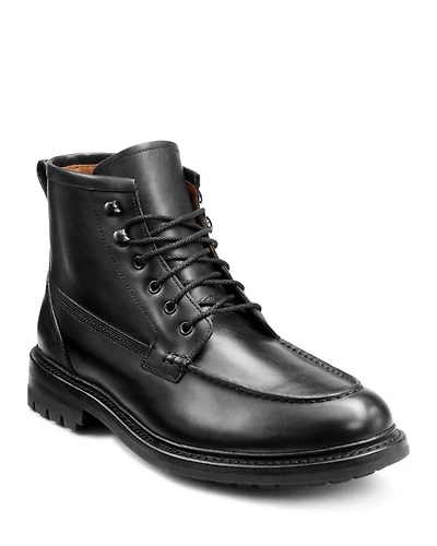 Men's Black Chase Moc Toe Boots