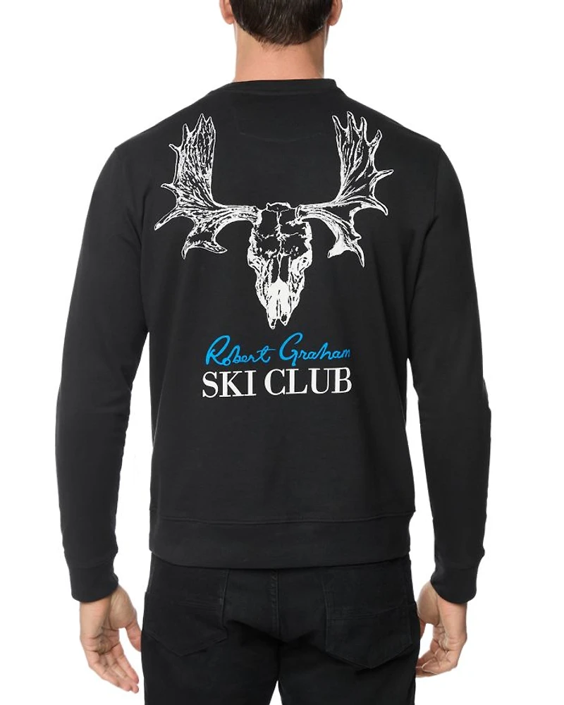 Hit The Slopes Cotton Printed Classic Fit Sweatshirt