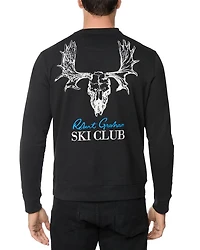 Hit The Slopes Cotton Printed Classic Fit Sweatshirt