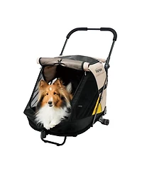 Minika 3-in-1 Pet Stroller System Arizona Tan