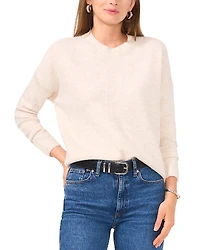 Vince Camuto Center Seam Crewneck Sweater