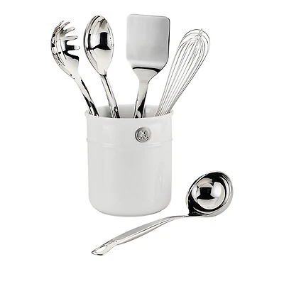 Provisions 6-Piece Deluxe Stainless Steel Chef's Tools and Bain Marie Set