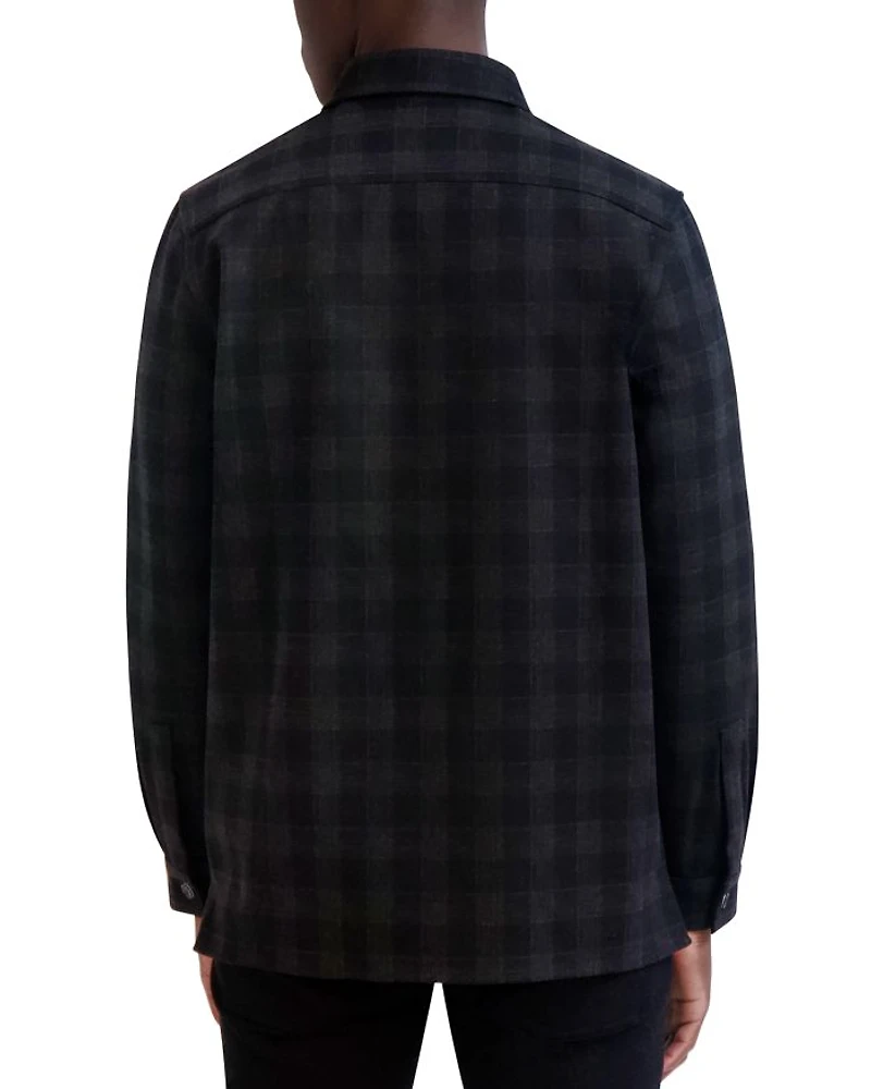 Plaid Slim Fit Button Down Shirt
