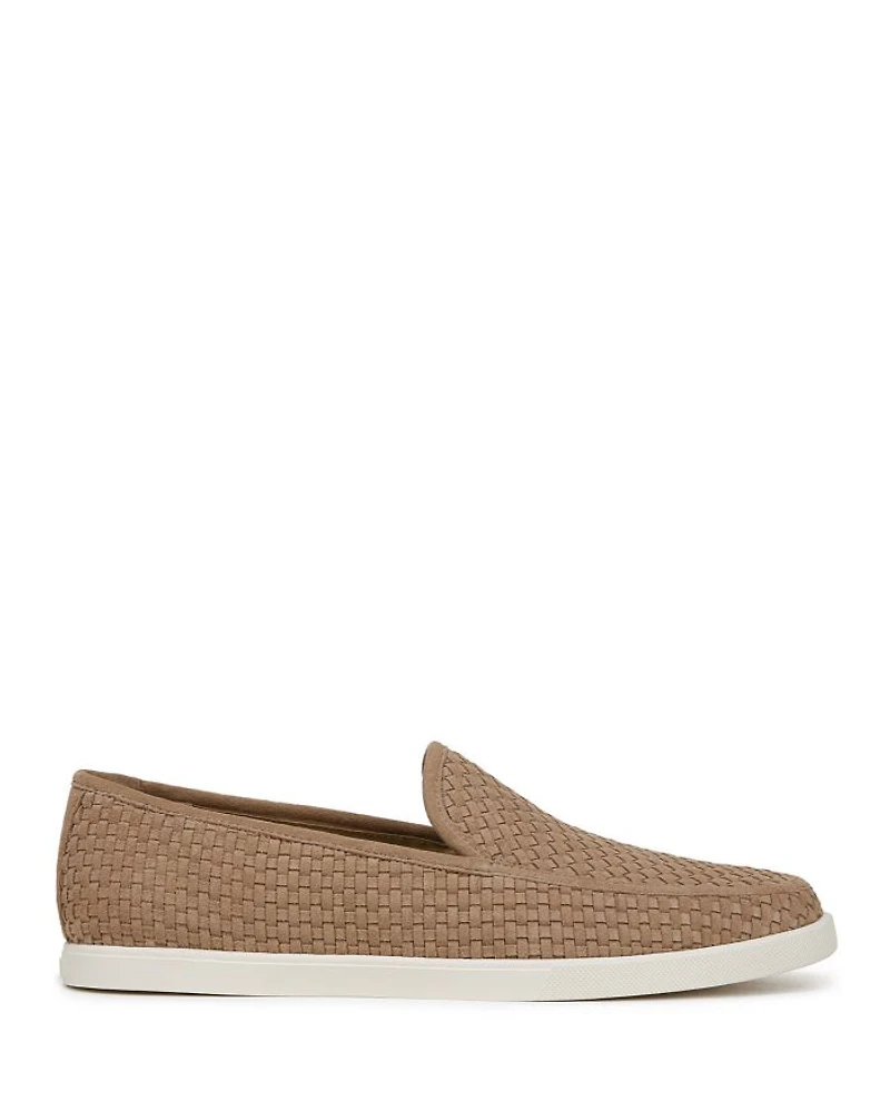 Men's Suede Sonoma Basketweave Loafers