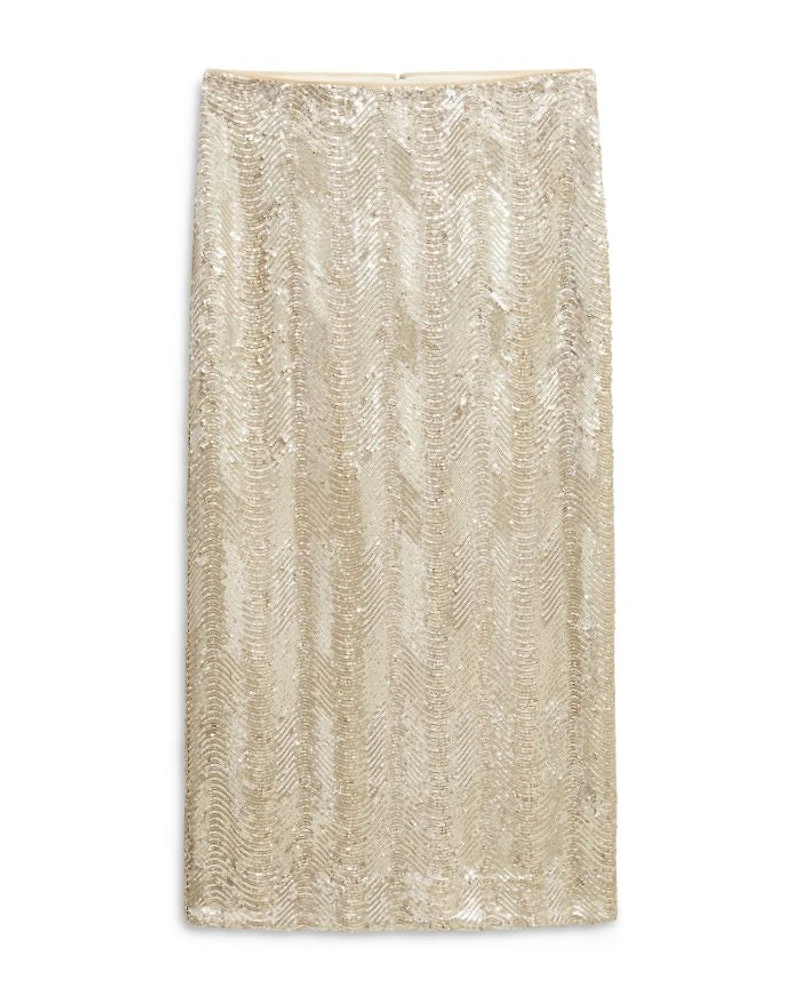 Marlowe Limited Sequined Maxi Skirt
