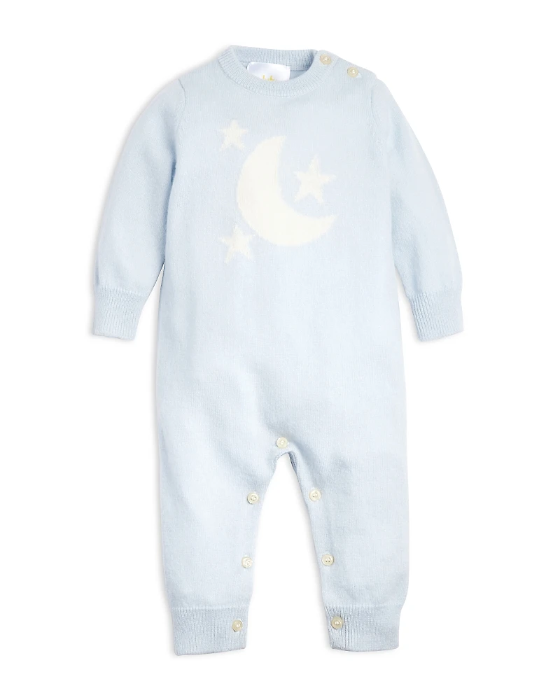 Bloomie's Baby Unisex Cashmere Moon and Stars Coverall, - Exclusive