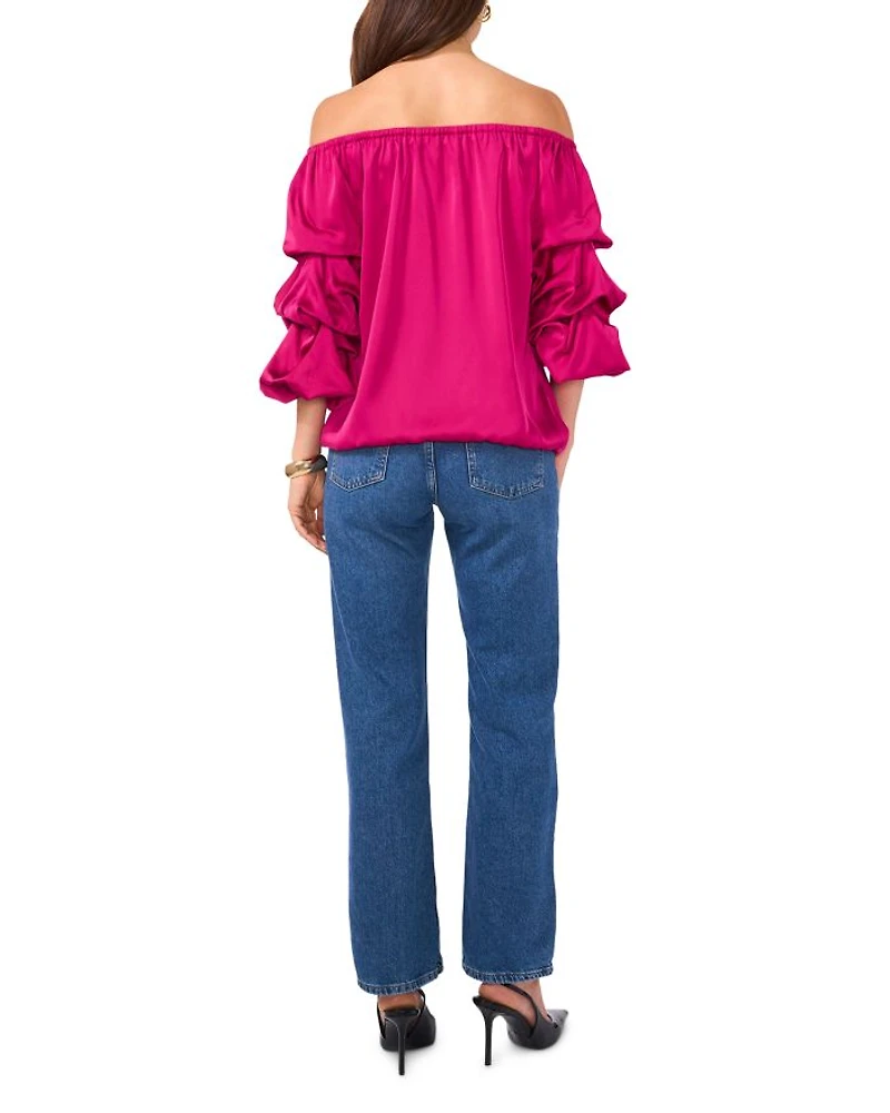 Bubble Sleeve Top