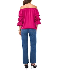 Bubble Sleeve Top