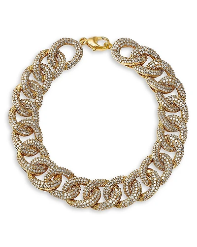 Bloomingdale's Fine Collection Diamond Pave Link Bracelet