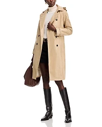 Double Breasted Liner Trench Coat