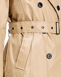 Double Breasted Liner Trench Coat