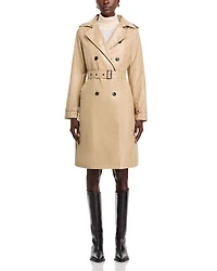 Double Breasted Liner Trench Coat