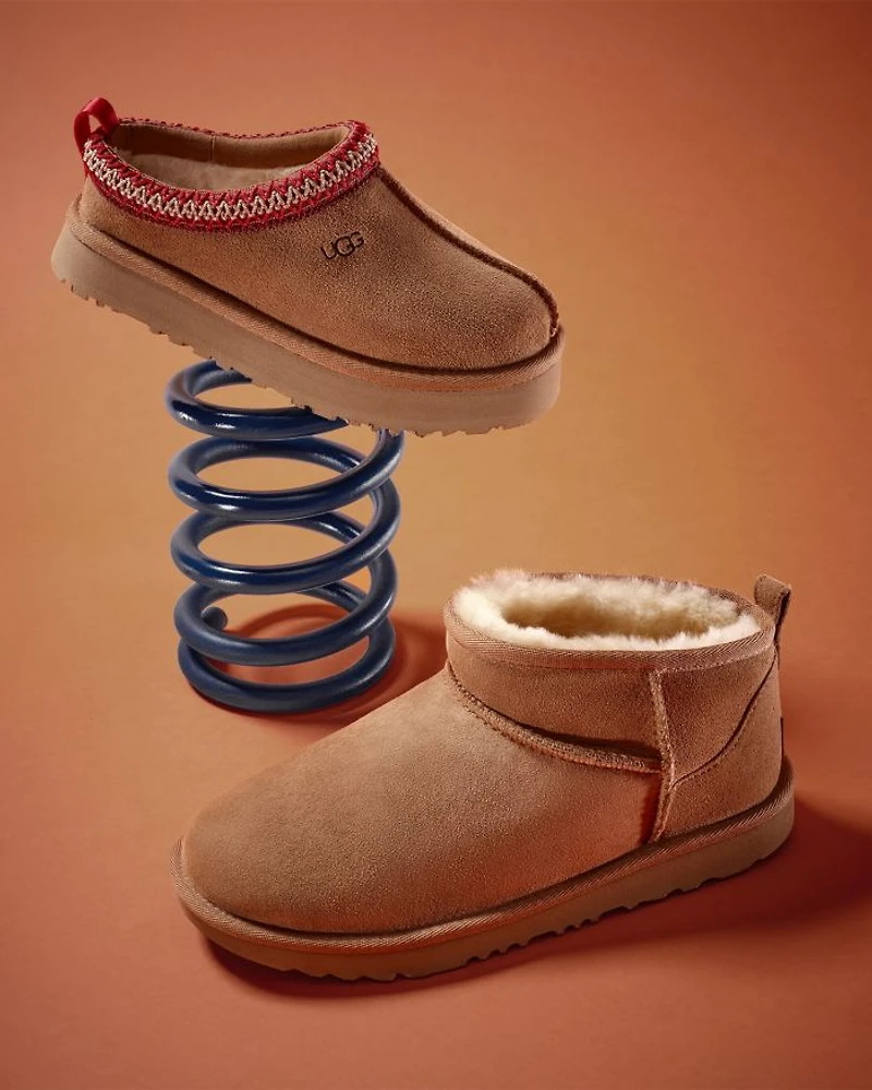 Men's Tasman Suede & Shearling Slippers