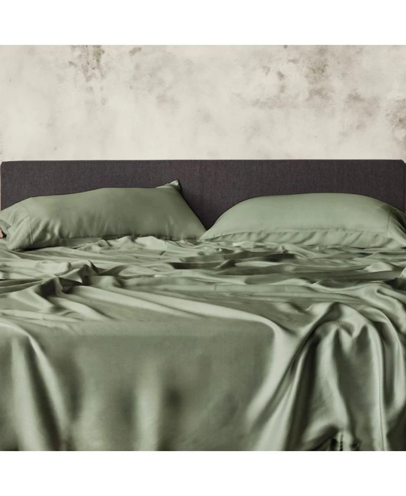 Luxe CleanBamboo Sateen+ Flat Sheet, California King