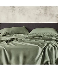 Luxe CleanBamboo Sateen+ Flat Sheet, California King