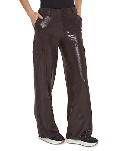 Lysse Plus Callie Foil Cargo Pants