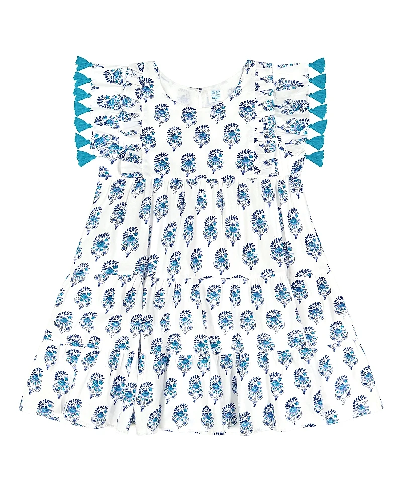 Mer St. Barth Girls' Sophie Tassel Dress - Little Kid