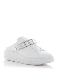 Women's Diamond Embellished Platform Slingback Sneakers