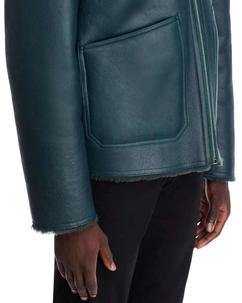 Fringed Leather Jacket