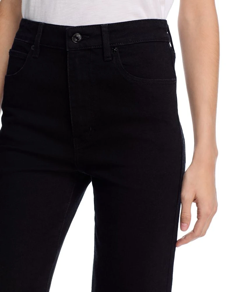 The Arrow High Rise Straight Leg Jeans Smokescreen