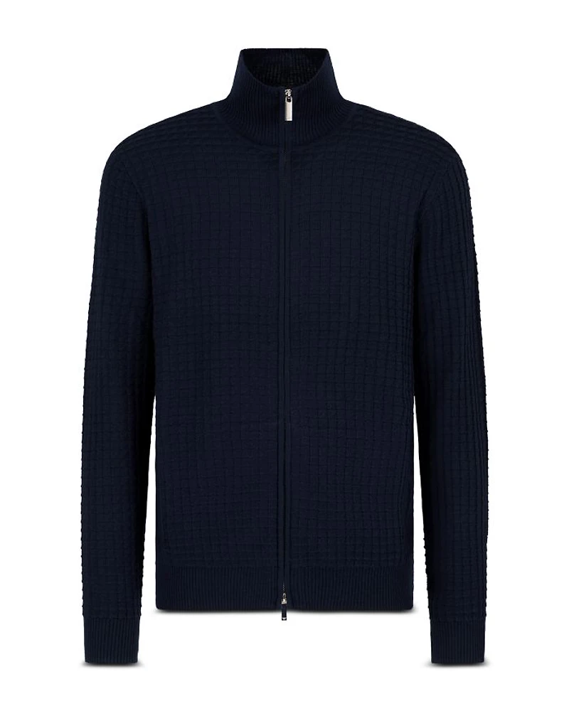 Grid Stitch Sweater