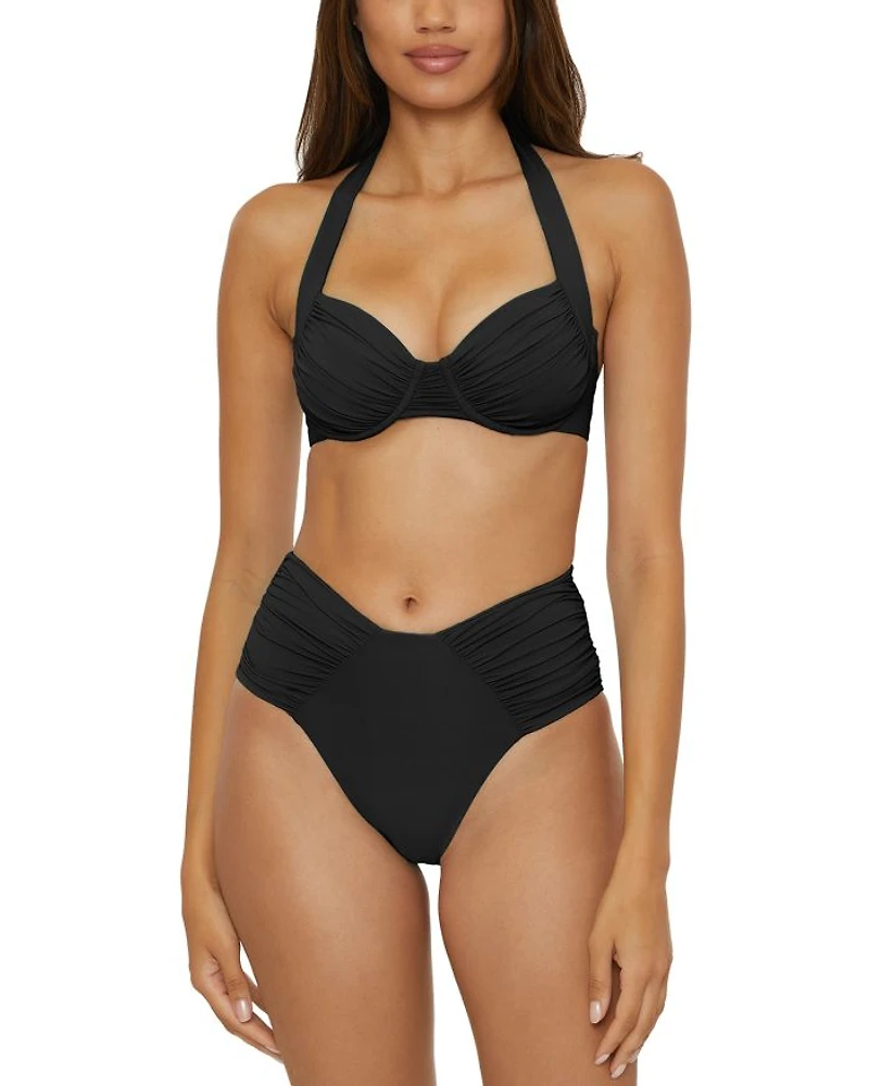 Color Code Multi Way Underwire Bikini Bra Top