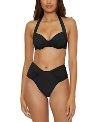 Color Code Multi Way Underwire Bikini Bra Top