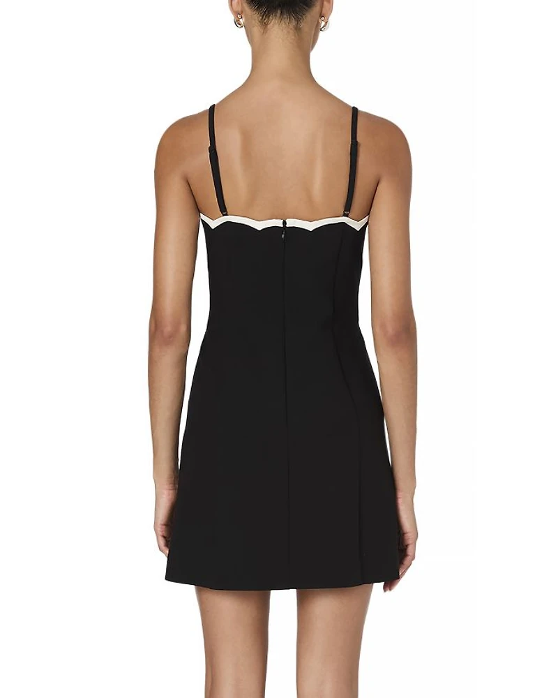 Azra Contrast Mini Dress