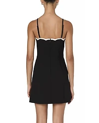 Azra Contrast Mini Dress