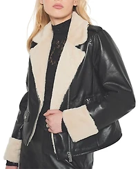 As by Df Sydney Recycled Leather Jacket