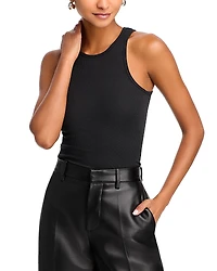rag & bone Essential Ribbed Racerback Tank