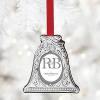 Bell Figural Frame Sterling Silver Ornament