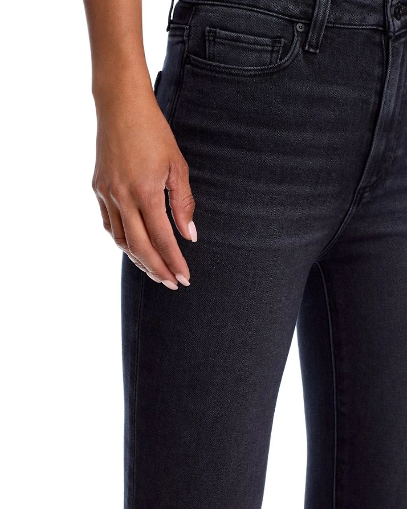 Claudine High Rise Ankle Flare Jeans