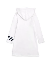Girls' Terry Cotton Waves Poncho Dress - Little Kid, Big Kid