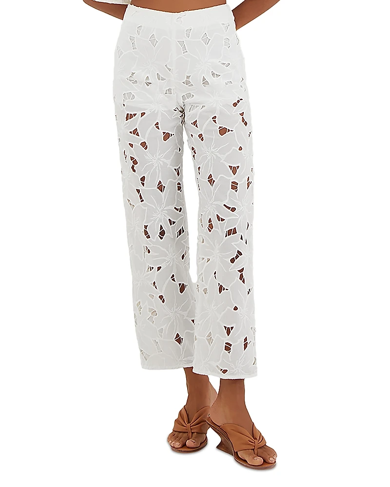 ViX Giorgia Embroidered Pants
