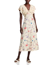 Sea Priscilla Embroidered Dress