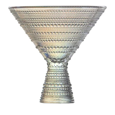 Fortessa Jupiter Iridescent Martini Glass, Set of 4