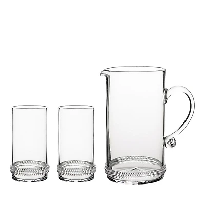 Dean Pitcher & Highball Glass, Set of 3