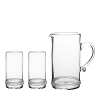 Dean Pitcher & Highball Glass, Set of 3