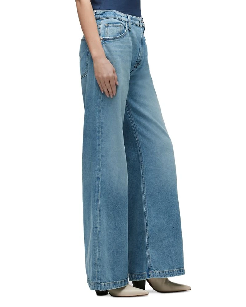 Jodie High Rise Wide Leg Jeans Aspen