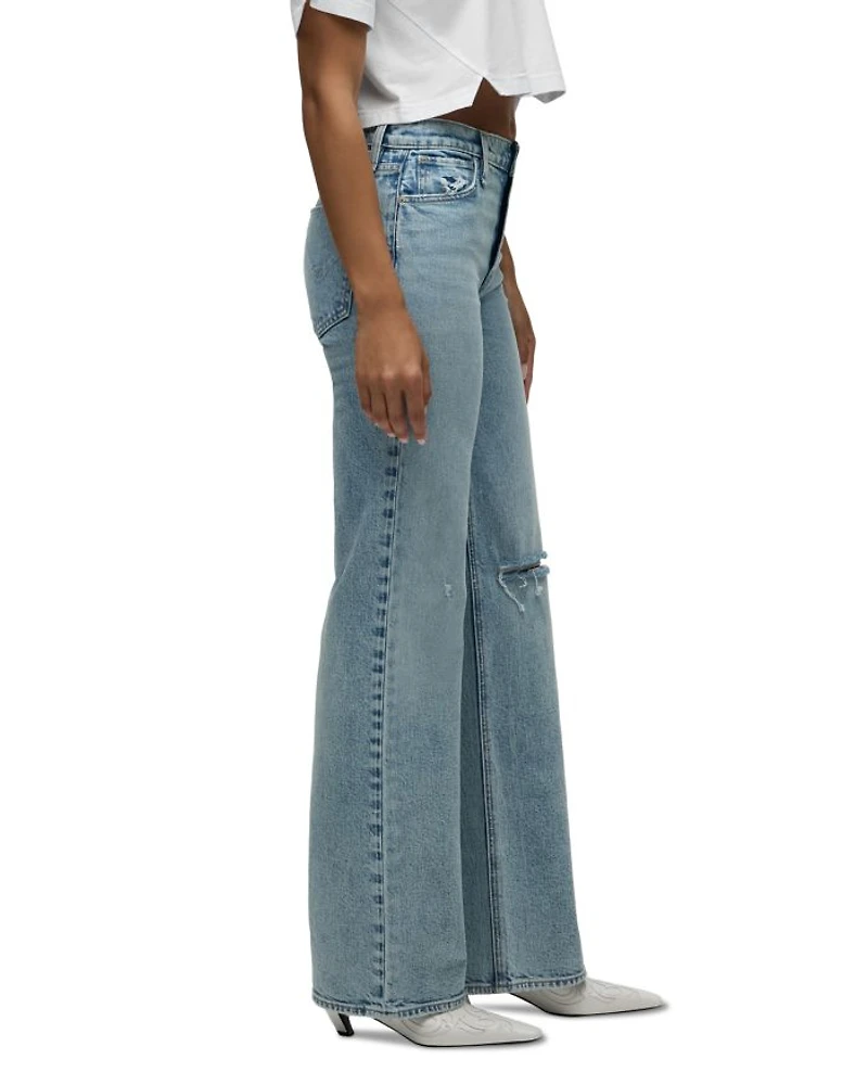 Rosie High Rise Wide Leg Jeans Rider