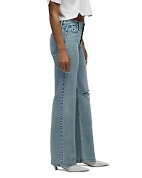 Rosie High Rise Wide Leg Jeans Rider