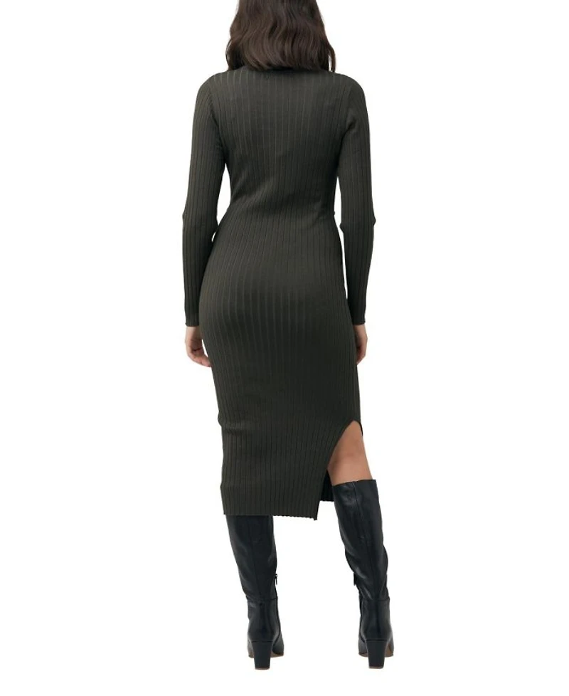 Nella Rib Nursing Knit Dress