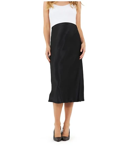 Crystal Satin Skirt